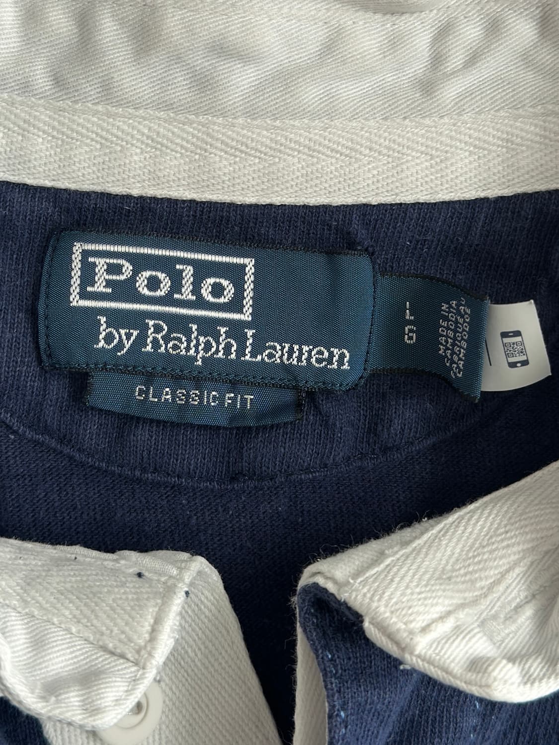 폴로 랄프로렌 크레스트 스트라이프 럭비티  상품이미지5