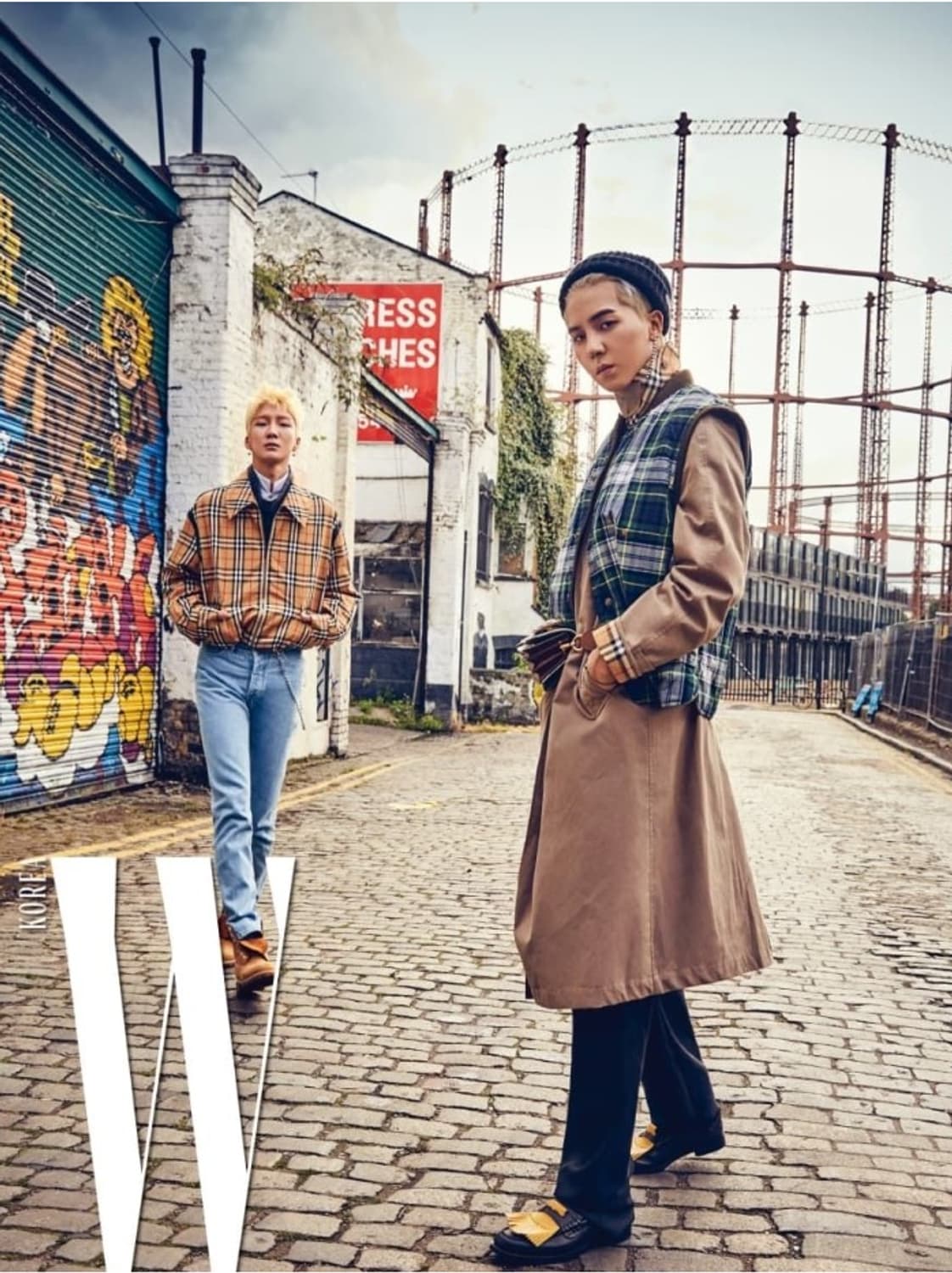 버버리 개버딘 해링턴 자켓 54사이즈 국내 110 노바 체크 상품이미지2