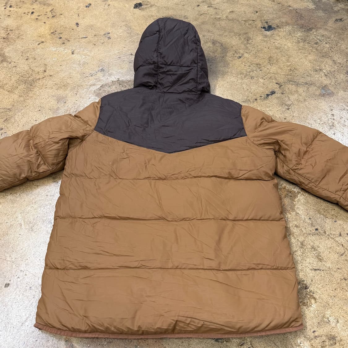 나이키 초코 브라운 후드 숏패딩  상품이미지4