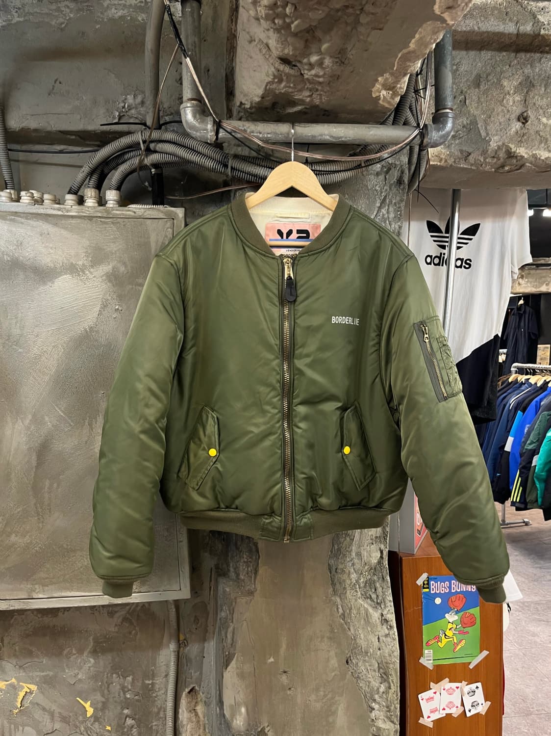 빈티지 리버시블 항공점퍼 카키 #csz2839 상품이미지1