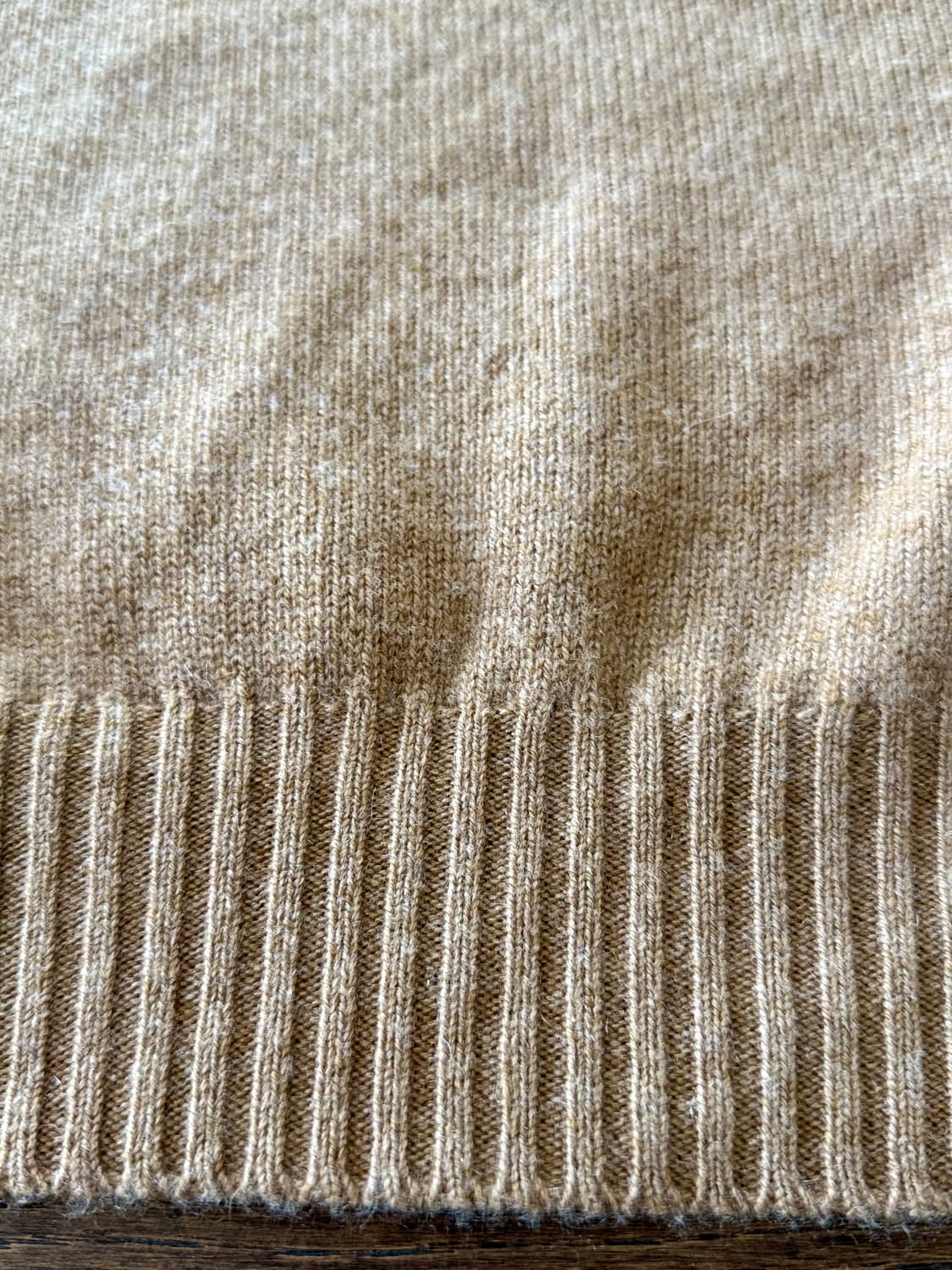 {메종키츠네} 캐시미어 스웨터 카멜 2000s 레어 피스 🦊 상품이미지5