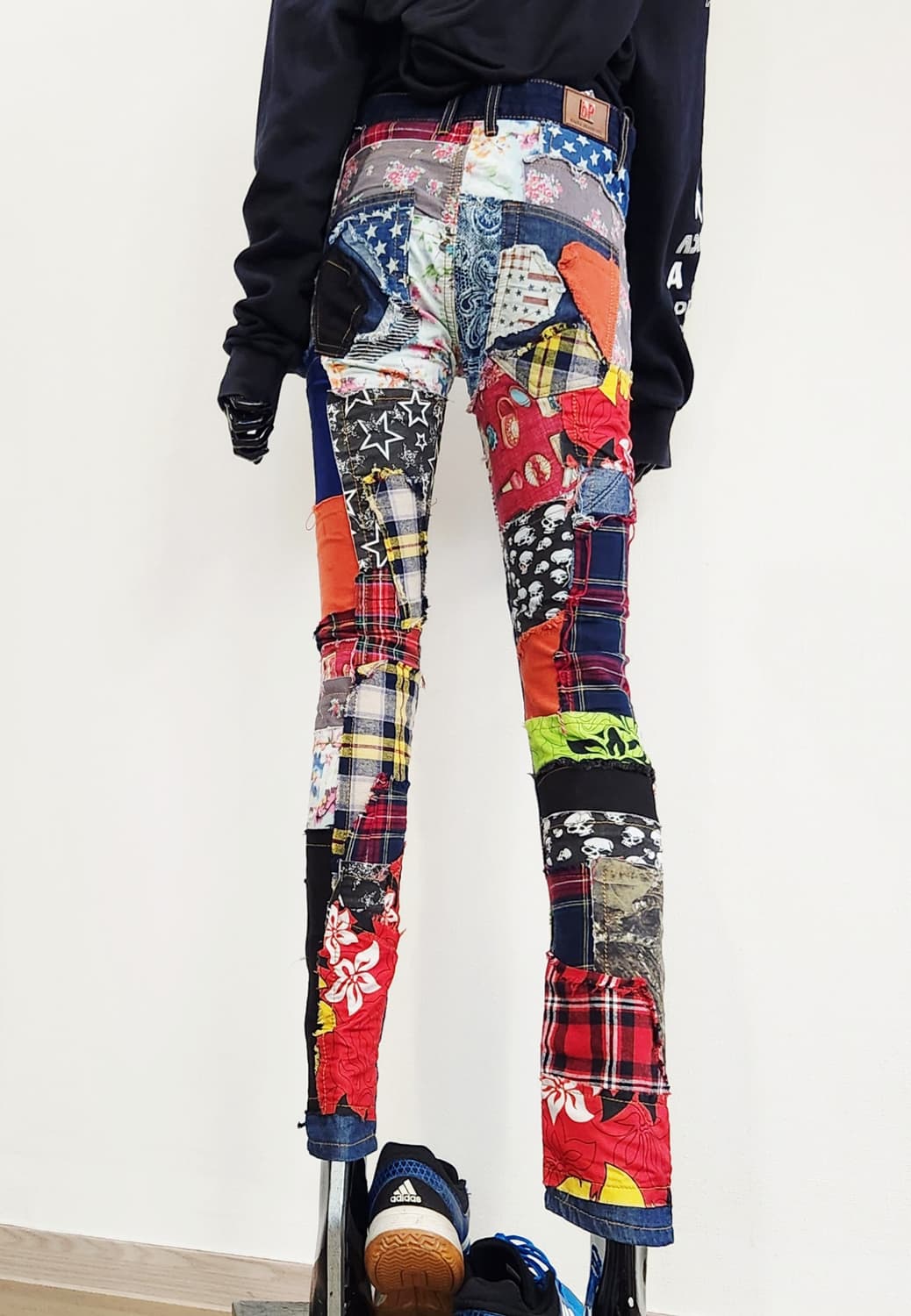 패치 데님 바지 상품이미지4