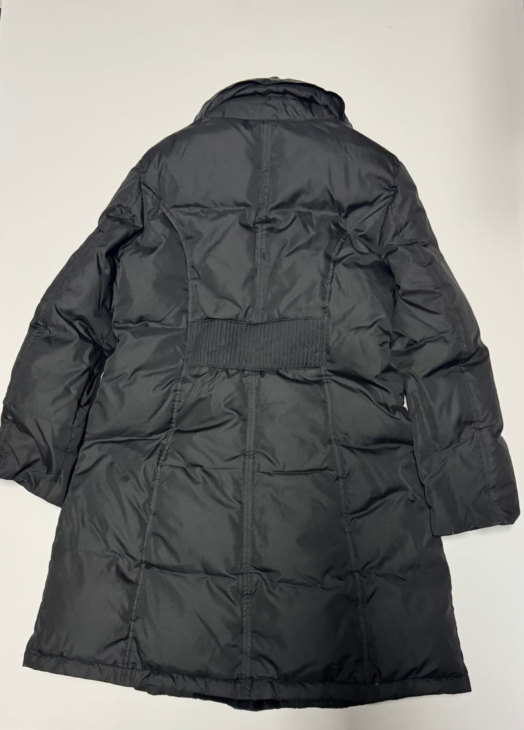 여성 DKNY 디케이앤와이 다운 롱 패딩 블랙 M 상품이미지3