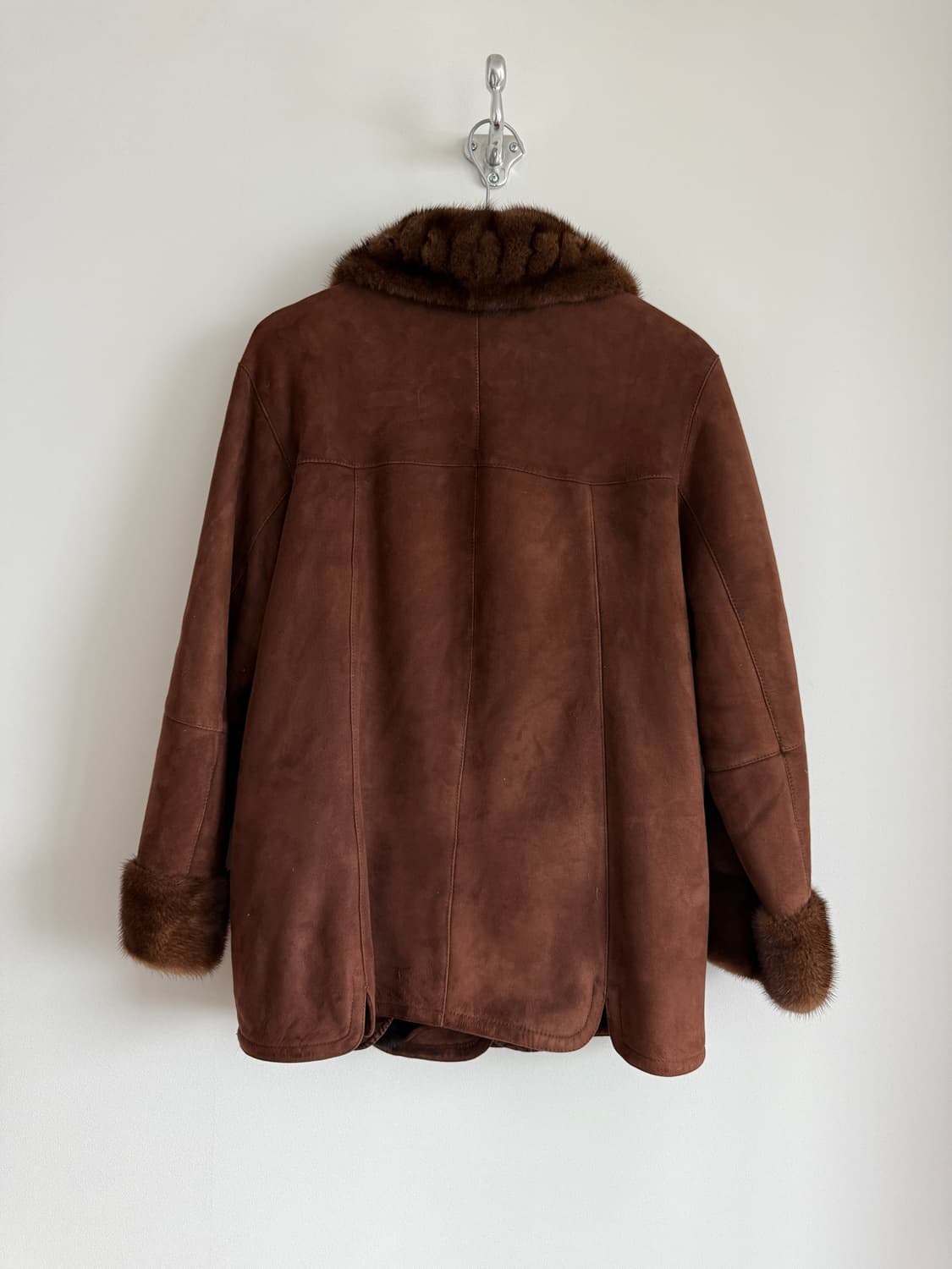 Pre owned 리얼 퍼 무스탕(양가죽, 양털, 모피) 상품이미지4