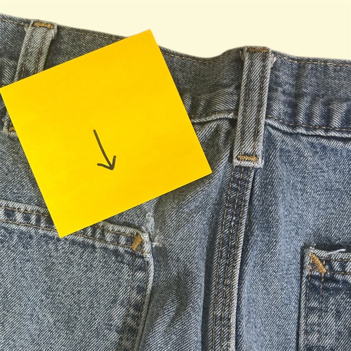 칼하트 B13 데님 싱글니 카펜터 카고 팬츠 W34 던가리 핏 상품이미지9