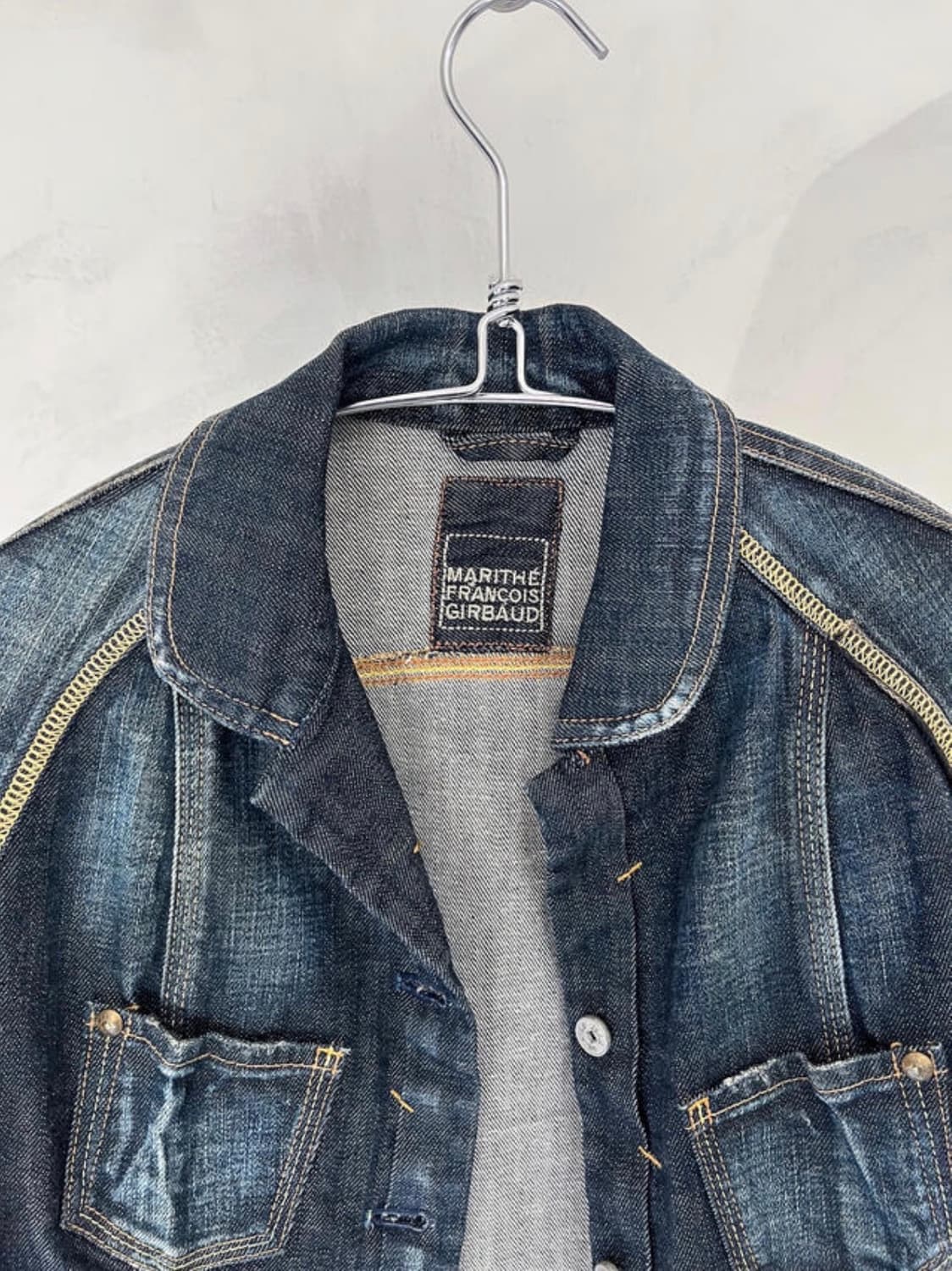 Marithe Francois Girbaud 데님 자켓 상품이미지5