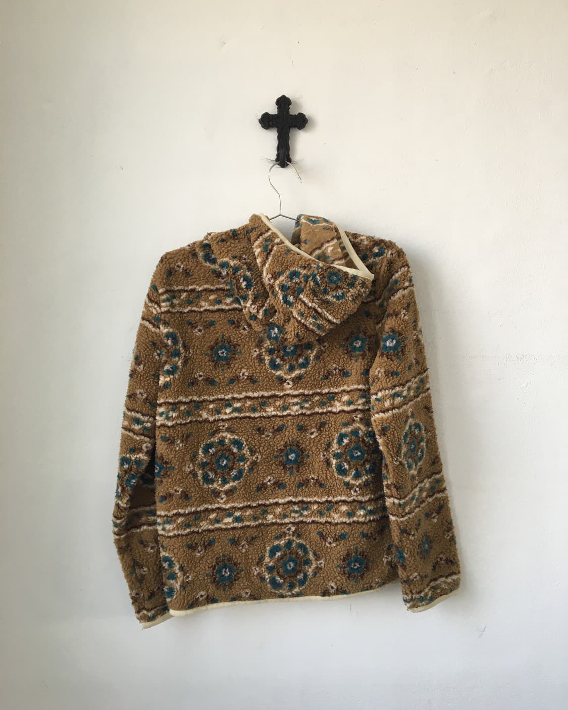 Ethnic mood fleece hood zip up 상품이미지3