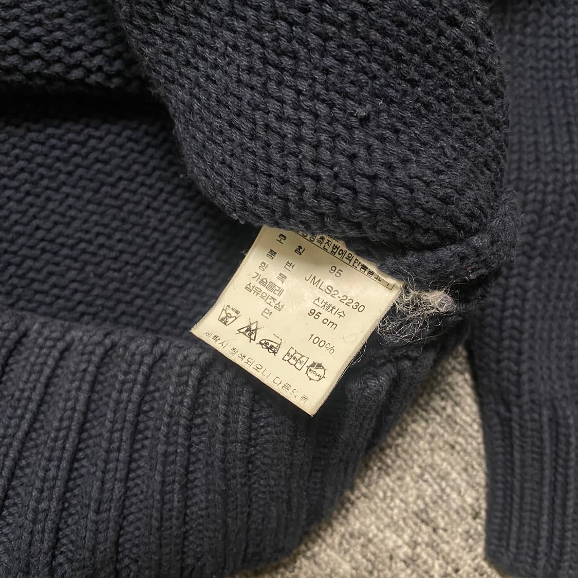 🌊Polo jeans 성조기 heavy cotton knit 상품이미지6