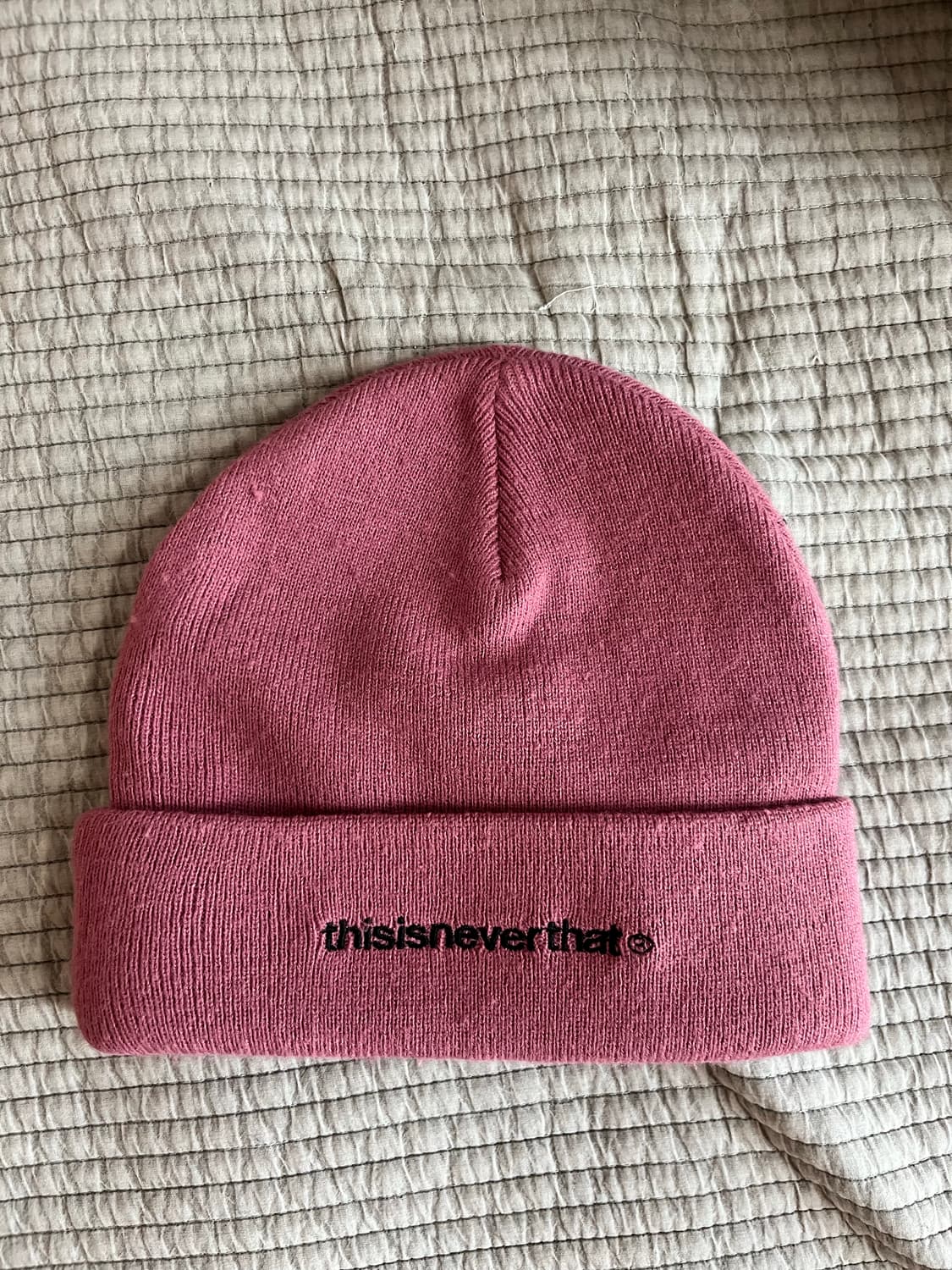 디스이즈네버댓 x 그레이트풀 데드 댄싱 베어스 비니 핑크 상품이미지2