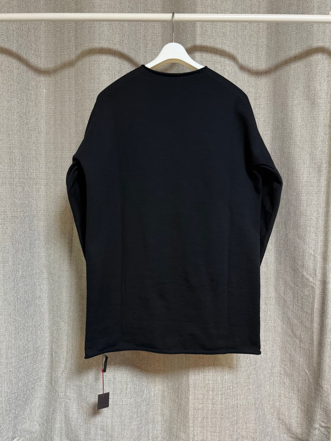 [52] ma+ 엠에이크로스 롱슬리브 티셔츠 블랙 상품이미지5