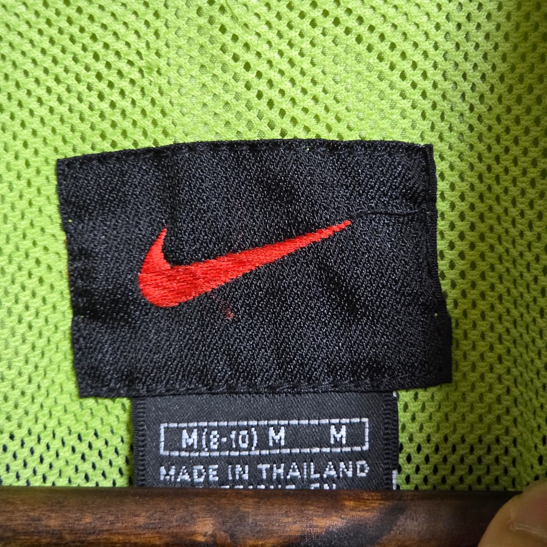 나이키 올드스쿨 그린 네이비 배색 바람막이 상품이미지9