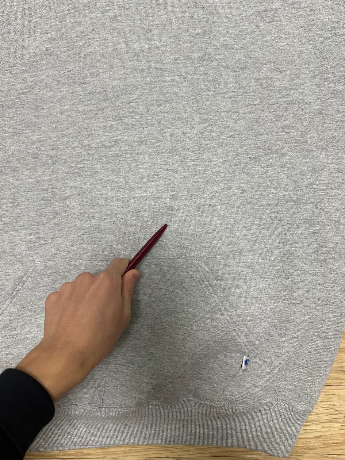 90s 빈티지 러셀 후드 그레이 XXL USA 상품이미지7