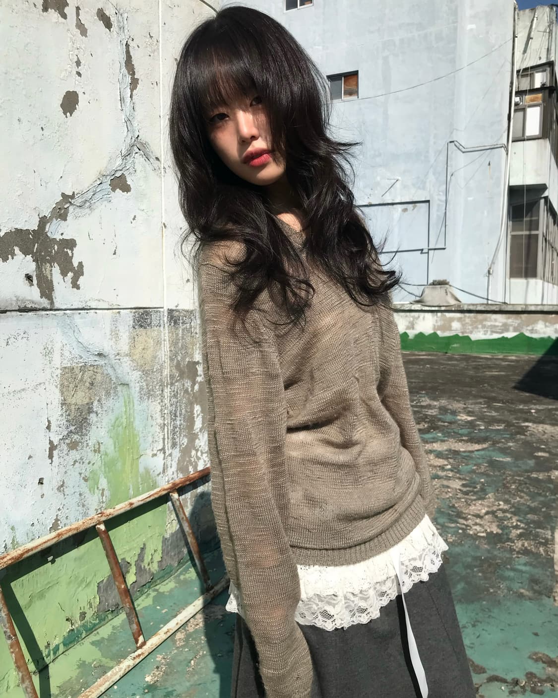 Takeo Kikuchi 스티치 디테일 니트 상품이미지2