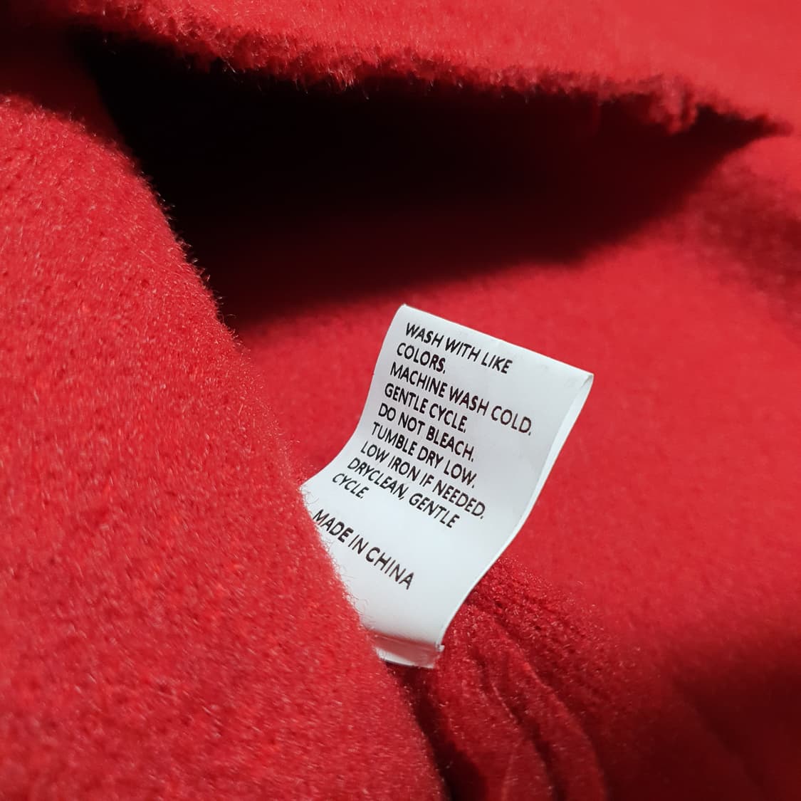 ✨ (바배) 레드 니트 후드 집업  상품이미지3