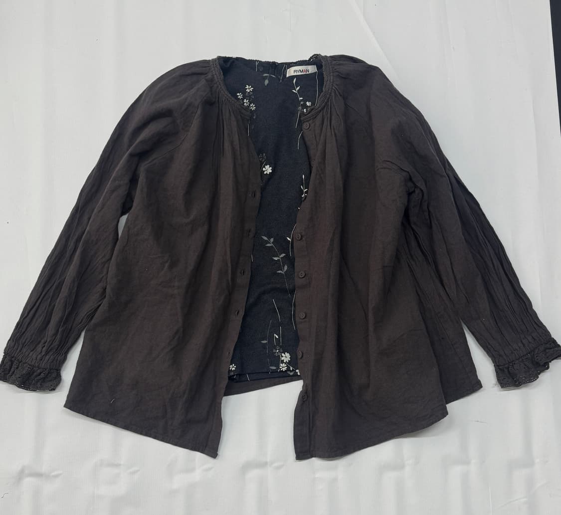 🐾하구미의 그런지 코디세트🐾 레이어드 레이스 퍼프 일본빈티지 상품이미지2