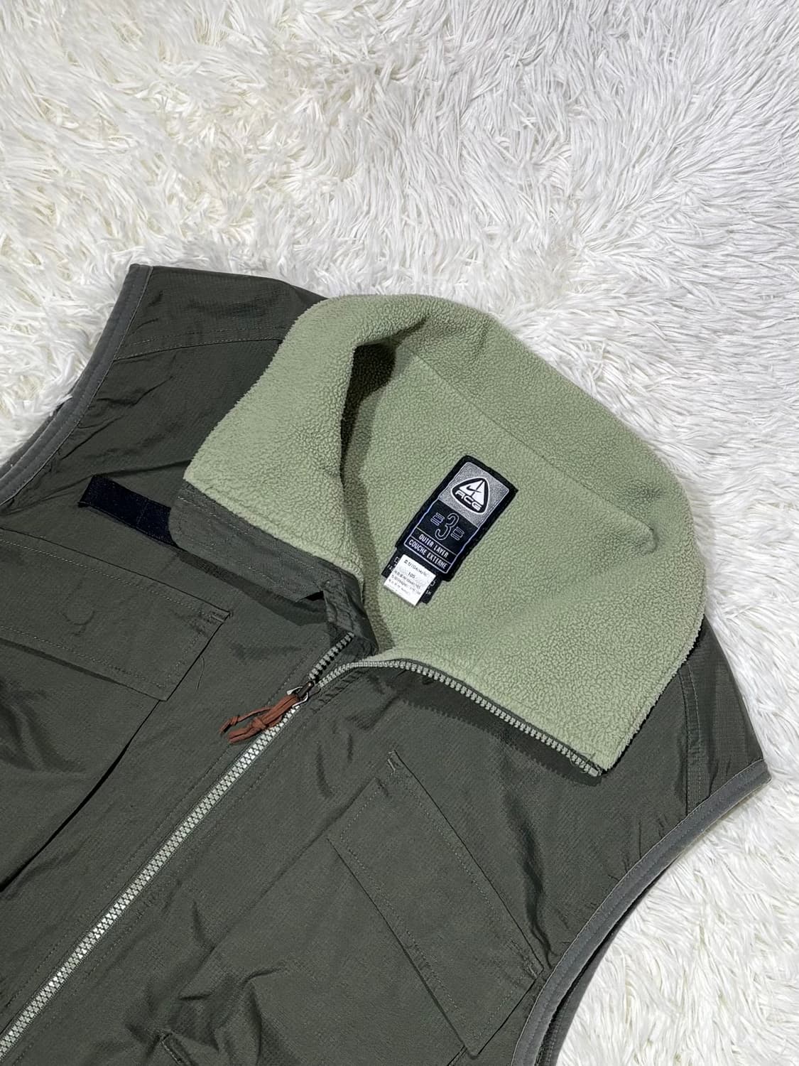 나이키acg 카키 투웨이 베스트 상품이미지6