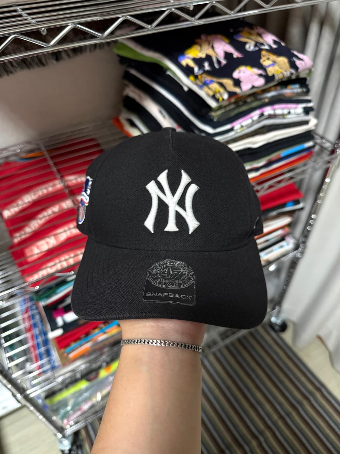 15ss 슈프림 뉴욕 양키즈 볼캡 상품이미지1