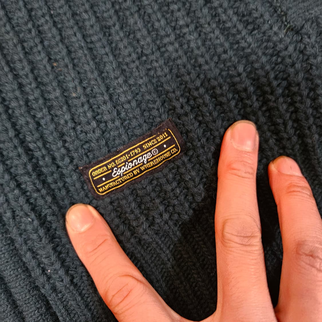 에스피오나지 레슬리 넥리스 투웨이 집업 가디건
 상품이미지5