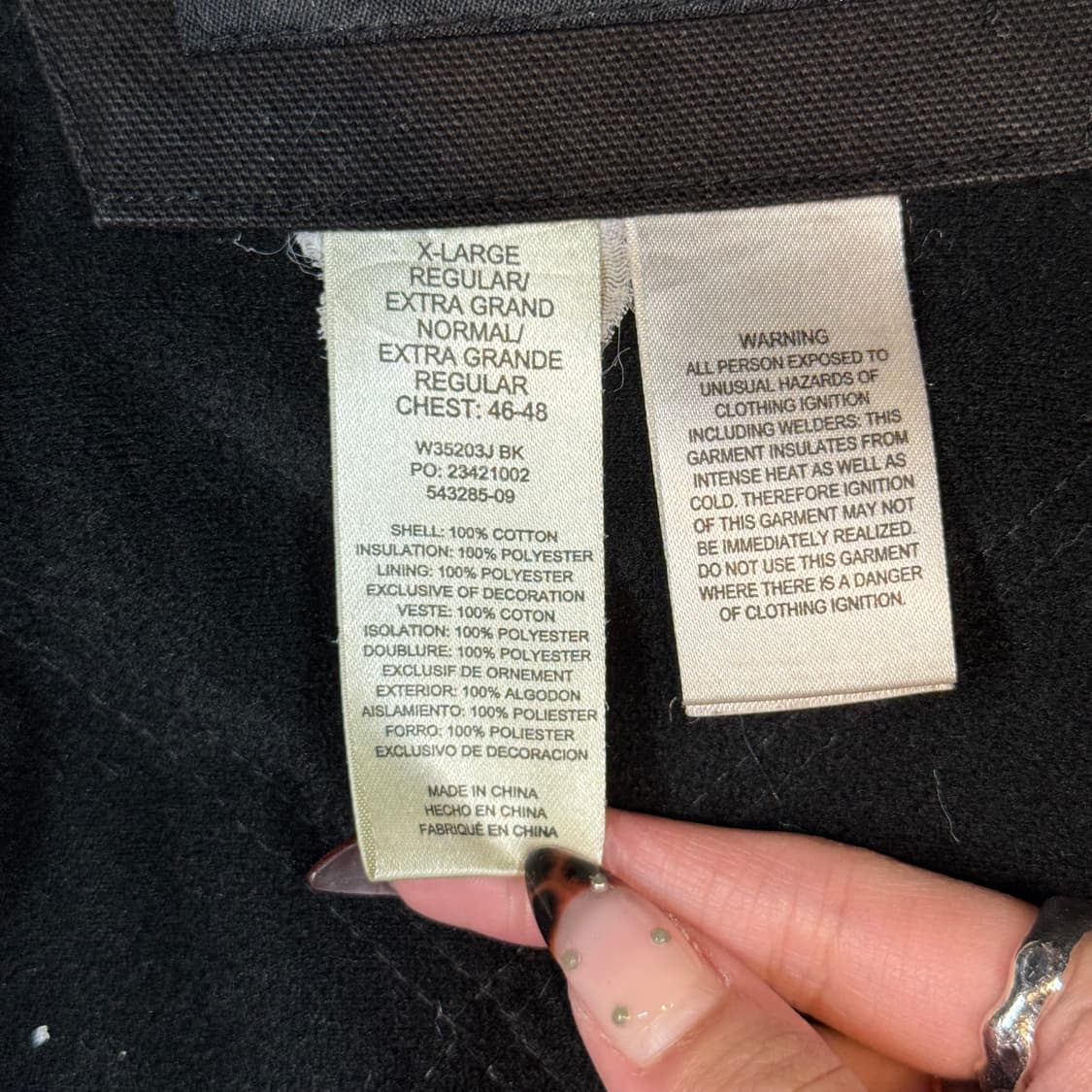 XL) Walls USA 덕캔버스 워크웨어 액티브 자켓 워크 자켓 상품이미지8