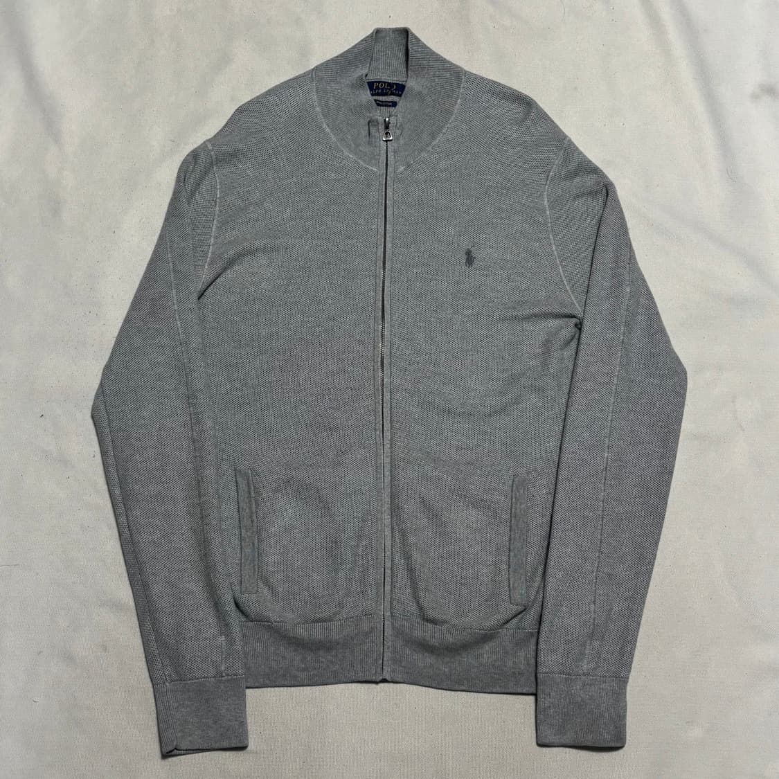 M 폴로랄프로렌 피마코튼 니트 집업 상품이미지2