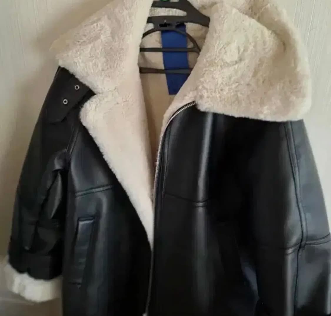 에코퍼 알파카 롱 무스탕 상품이미지1