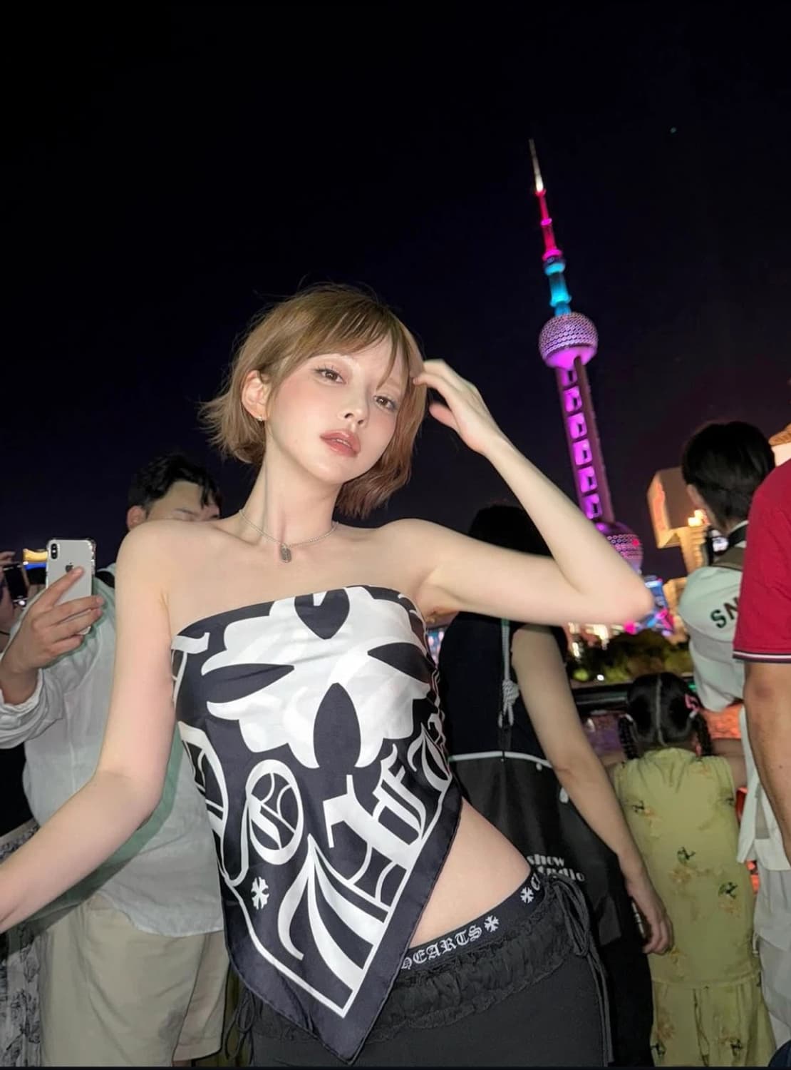 (새상품)크롬하츠 스카프 판매합니다! 상품이미지3