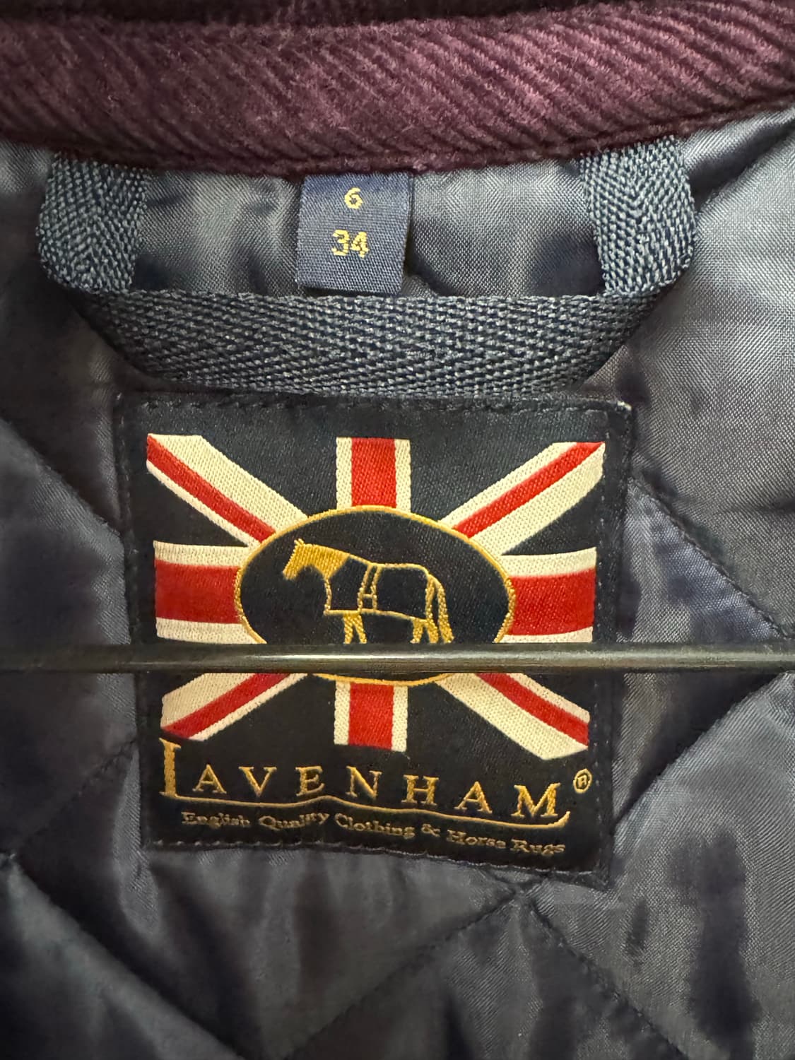 라벤햄 long melford 퀄팅 자켓 34 상품이미지3