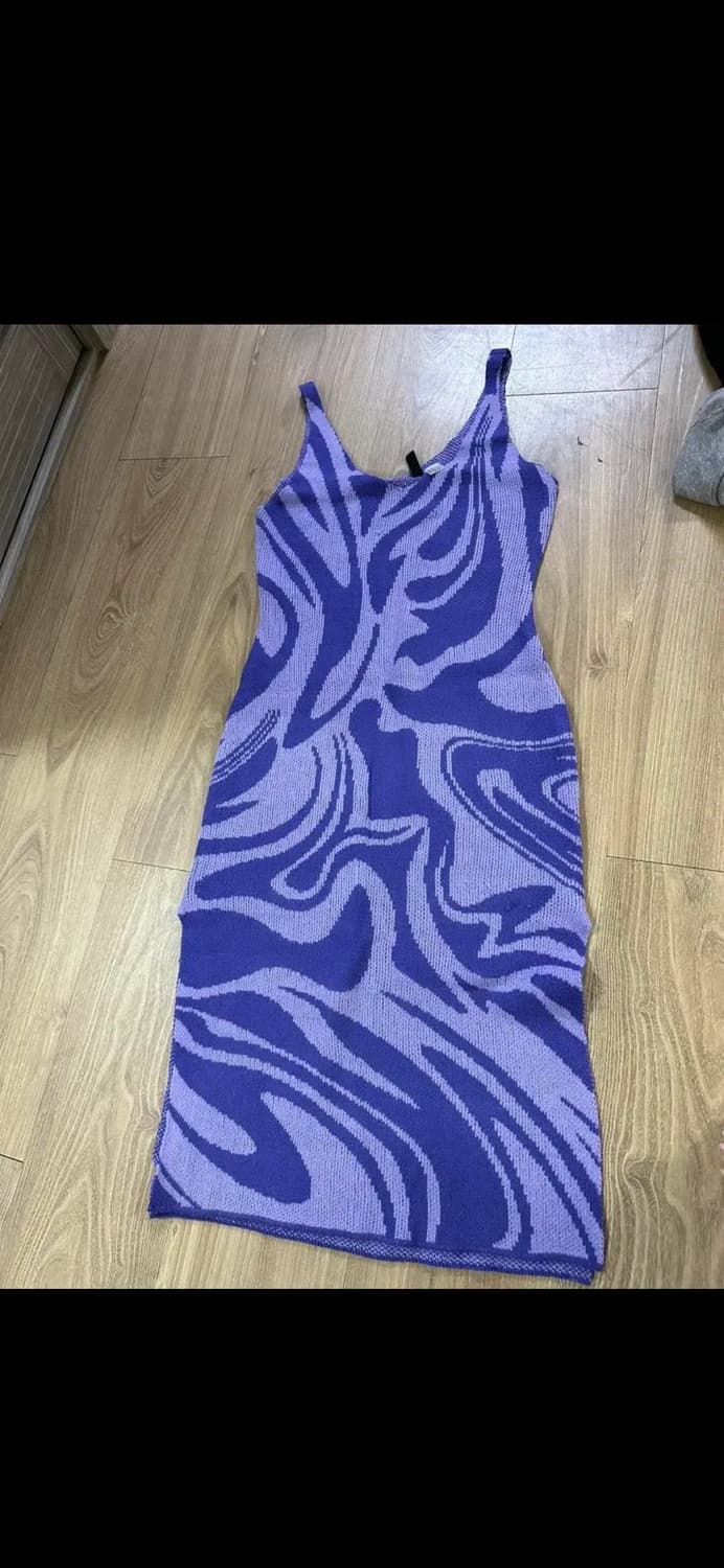 H&M 니트 롱 원피스 상품이미지1