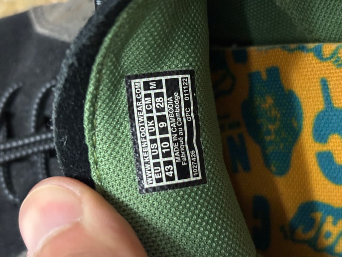 킨&NAC 콜라보 재스퍼 락 다크그레이 280 상품이미지8