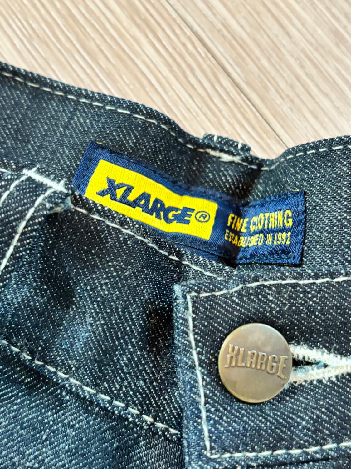 XLARGE 데님 반바지 30인치 상품이미지4