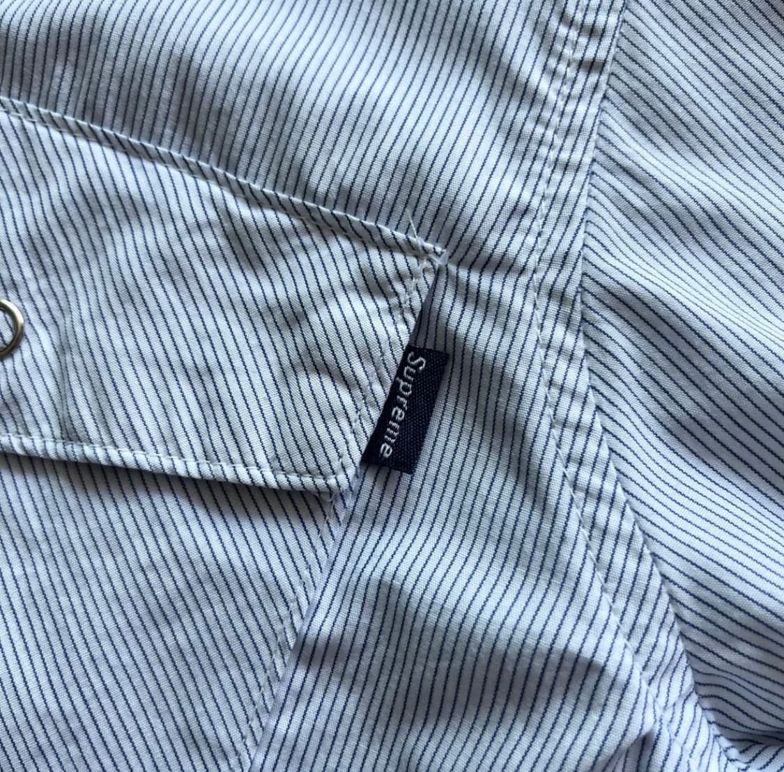 90s 올드 슈프림 USA MADE 웨스턴 셔츠 상품이미지6