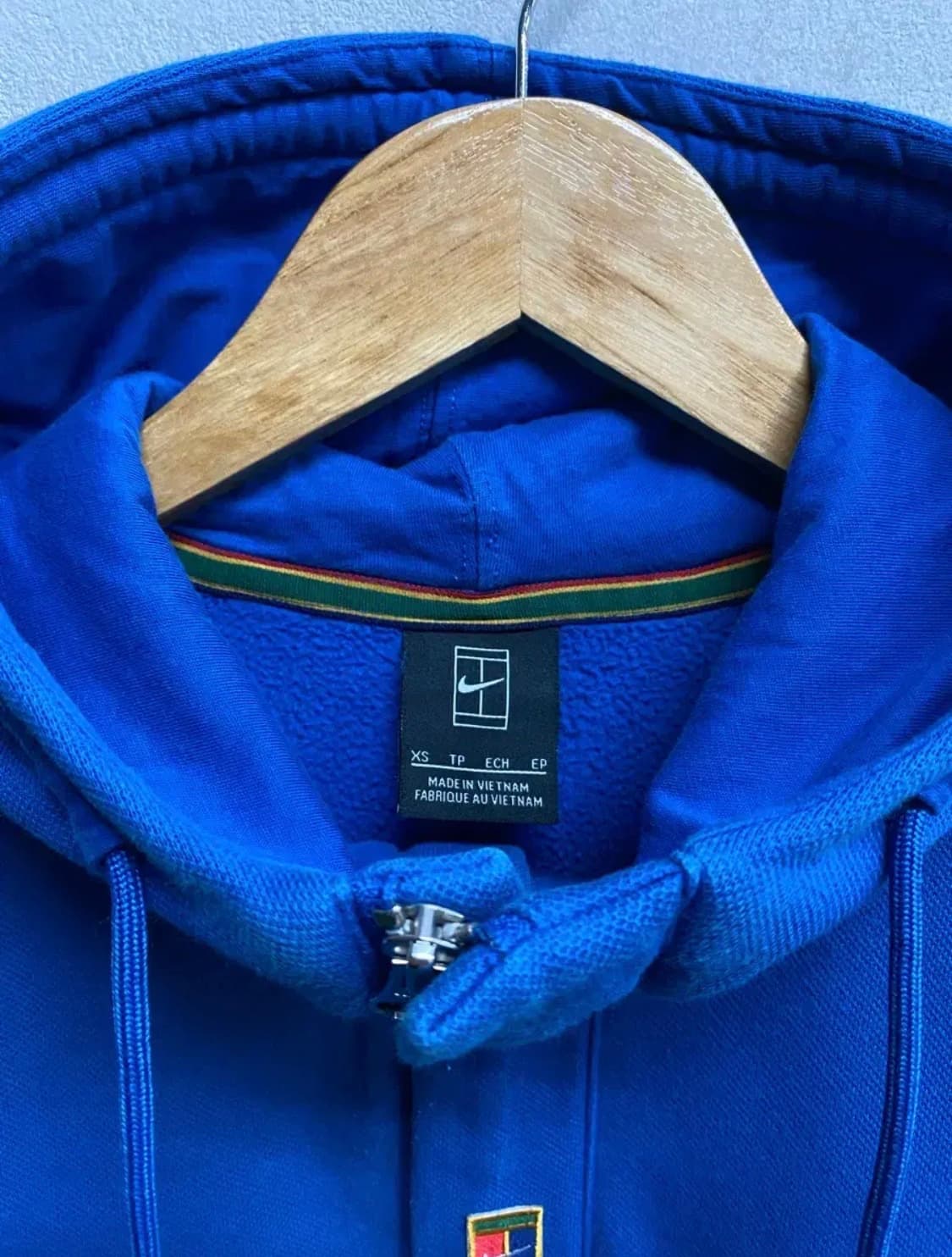 나이키 헤리티지 풀오버 블루 후디 XS 상품이미지4