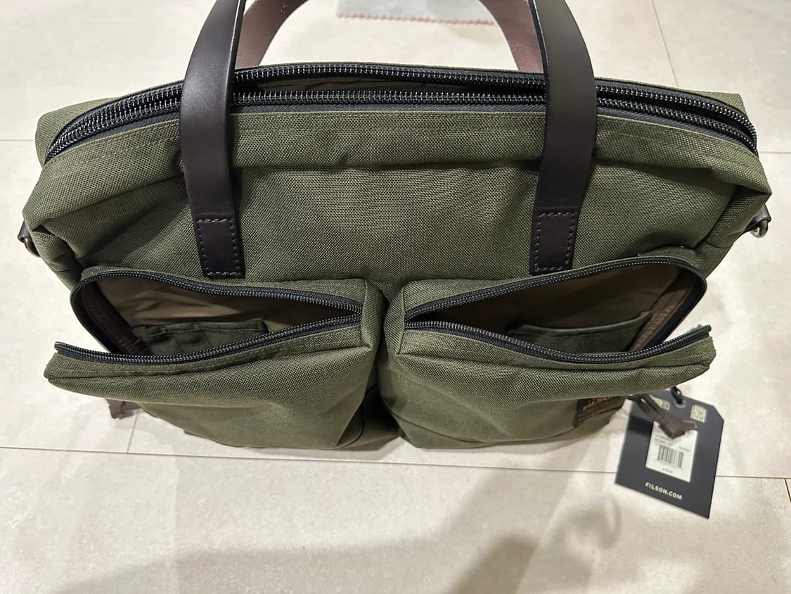 필슨 878 드라이든 브리프케이스 오터그린 상품이미지7