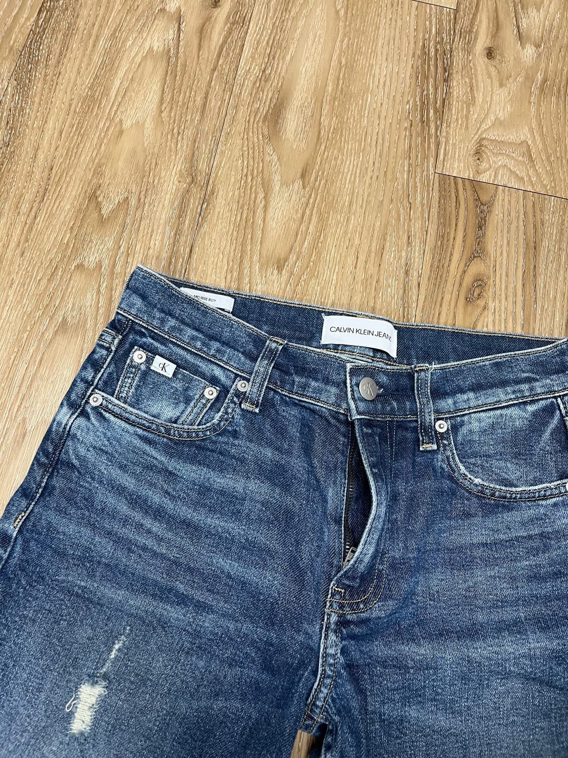 캘빈클라인 이탈리안 셀비지 데님 27 상품이미지5