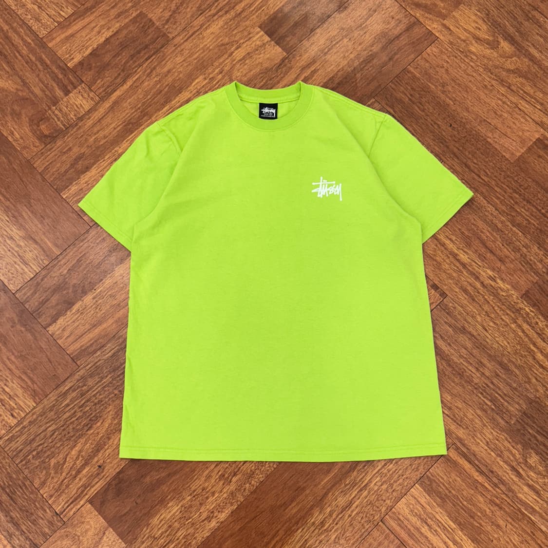 M Stussy 스투시 베이직 로고 라운드 티셔츠  상품이미지2