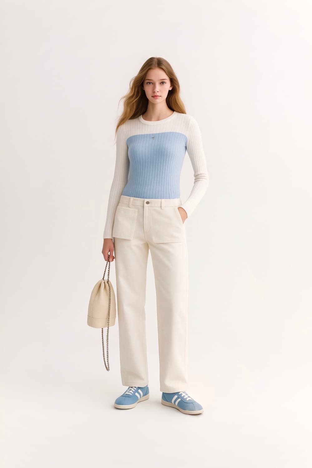 Courrèges Two-Tone Ribbed Knit 상품이미지5