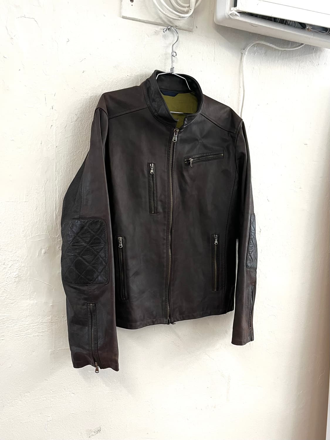 겐조 옴므 홀스 레더 자켓 상품이미지2