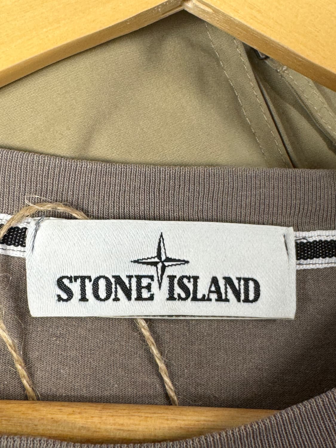 스톤아일랜드 빅로고 반팔 카키브라운 XL 상품이미지7