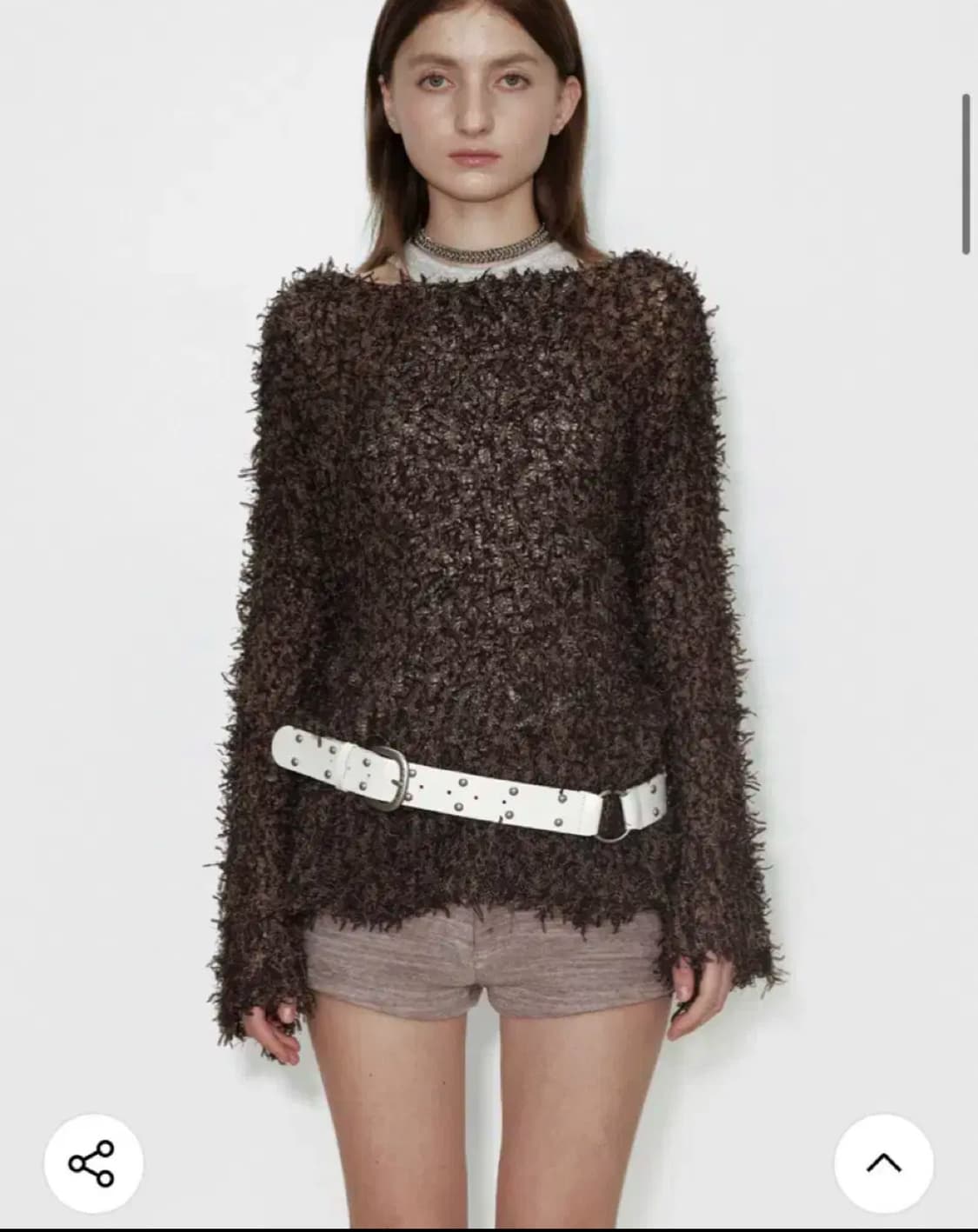 세릭 FRINGE DROP KNIT 니트 새상품 상품이미지1