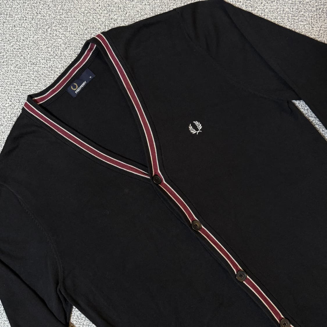프레드페리 가디건 M 상품이미지4