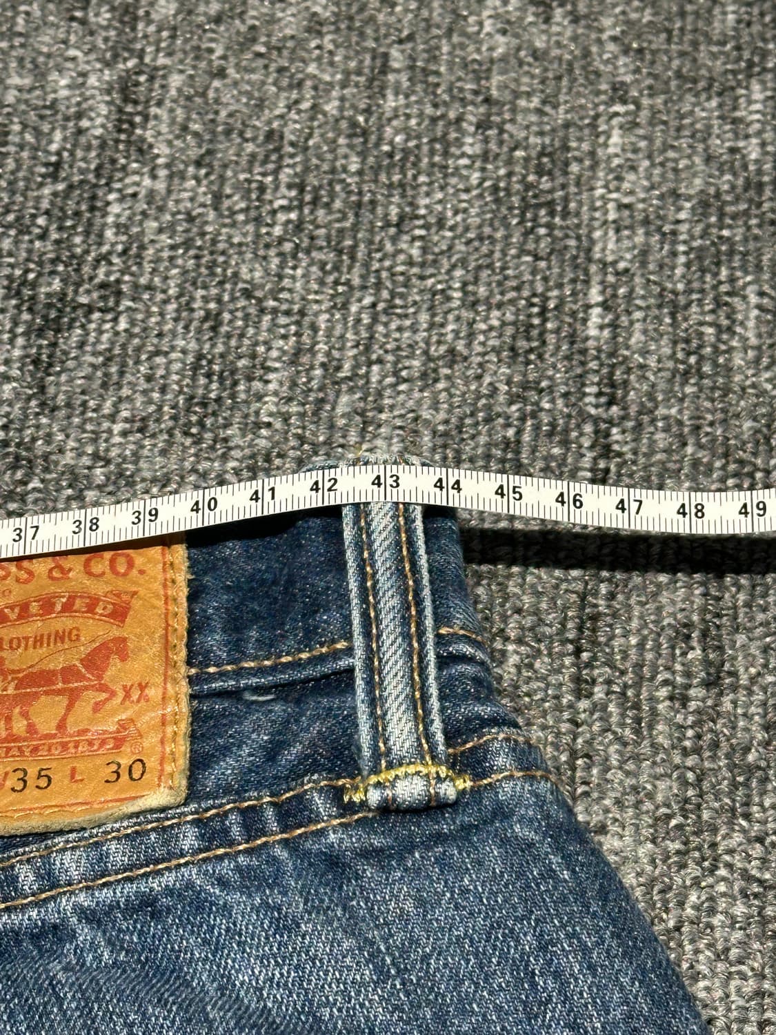 리바이스 501 CT W35 L30 상품이미지5
