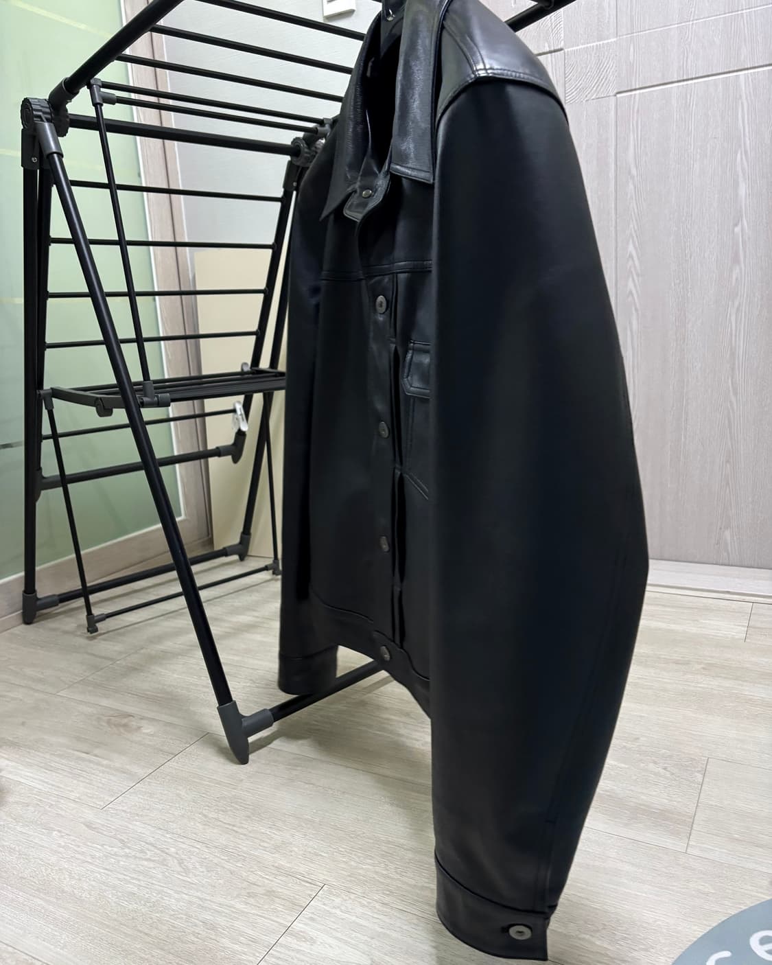 [L]토니웩 카프 레더 크롭 트러커 자켓 상품이미지8