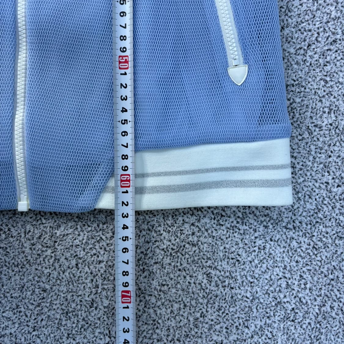 100 와이드앵글 골프 매쉬 집업 자켓 0324J 상품이미지6