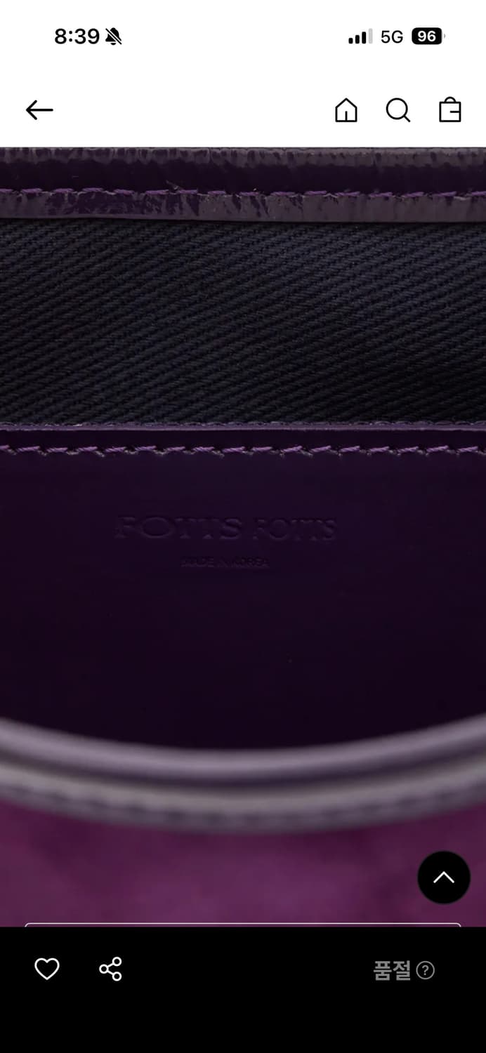 포츠포츠 미니 탑 핸들 백 상품이미지3