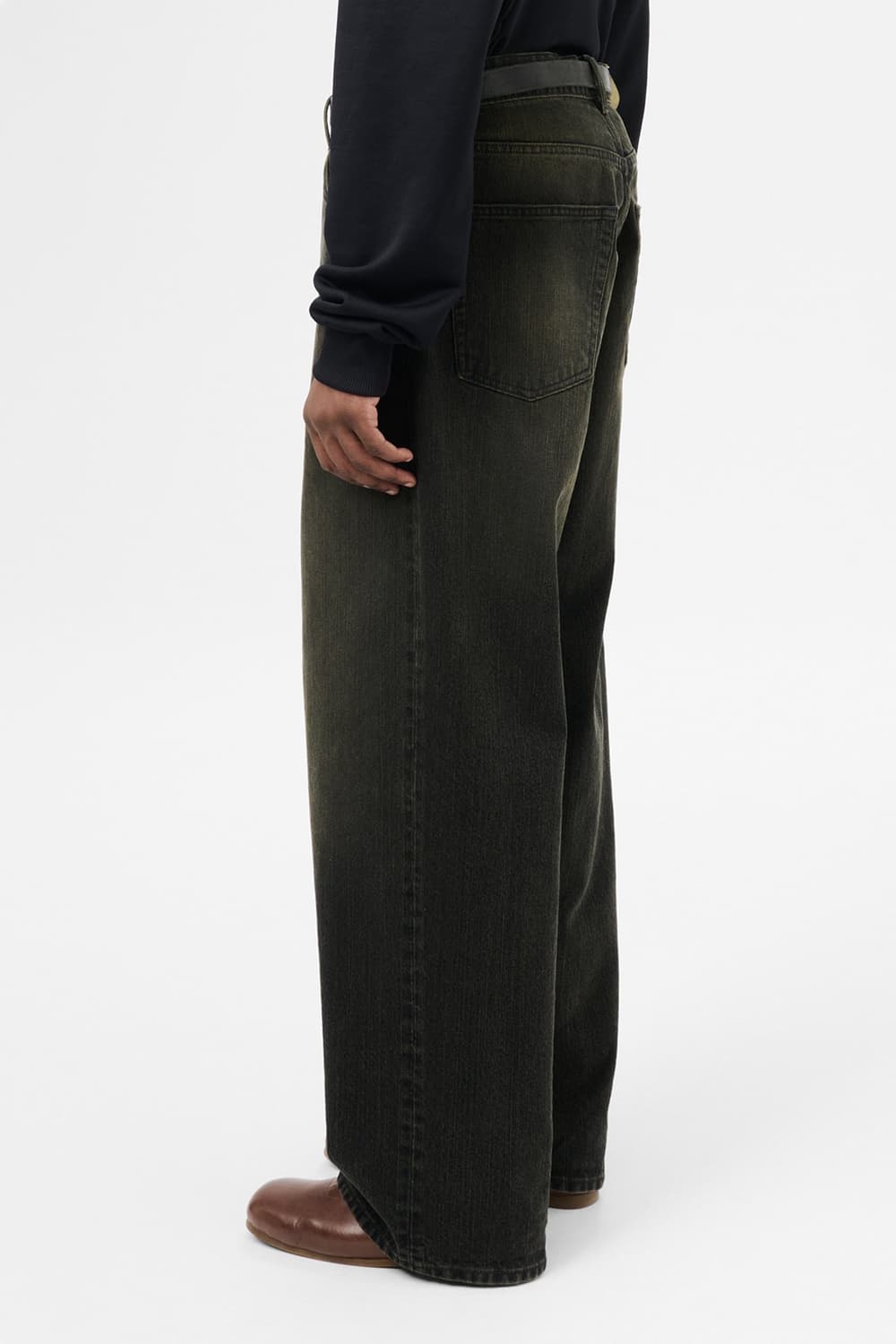 (새제품)25ss ourlegacy 아워레가시 바스트컷 blacksand 상품이미지4