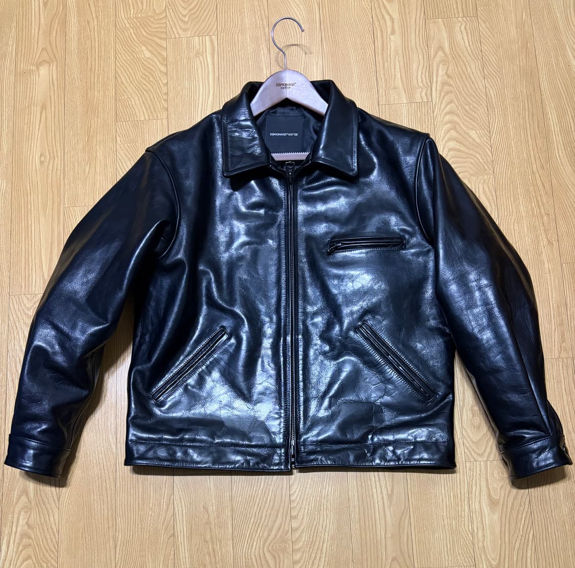 에스피오나지 버팔로 레더 가죽자켓 m 상품이미지3