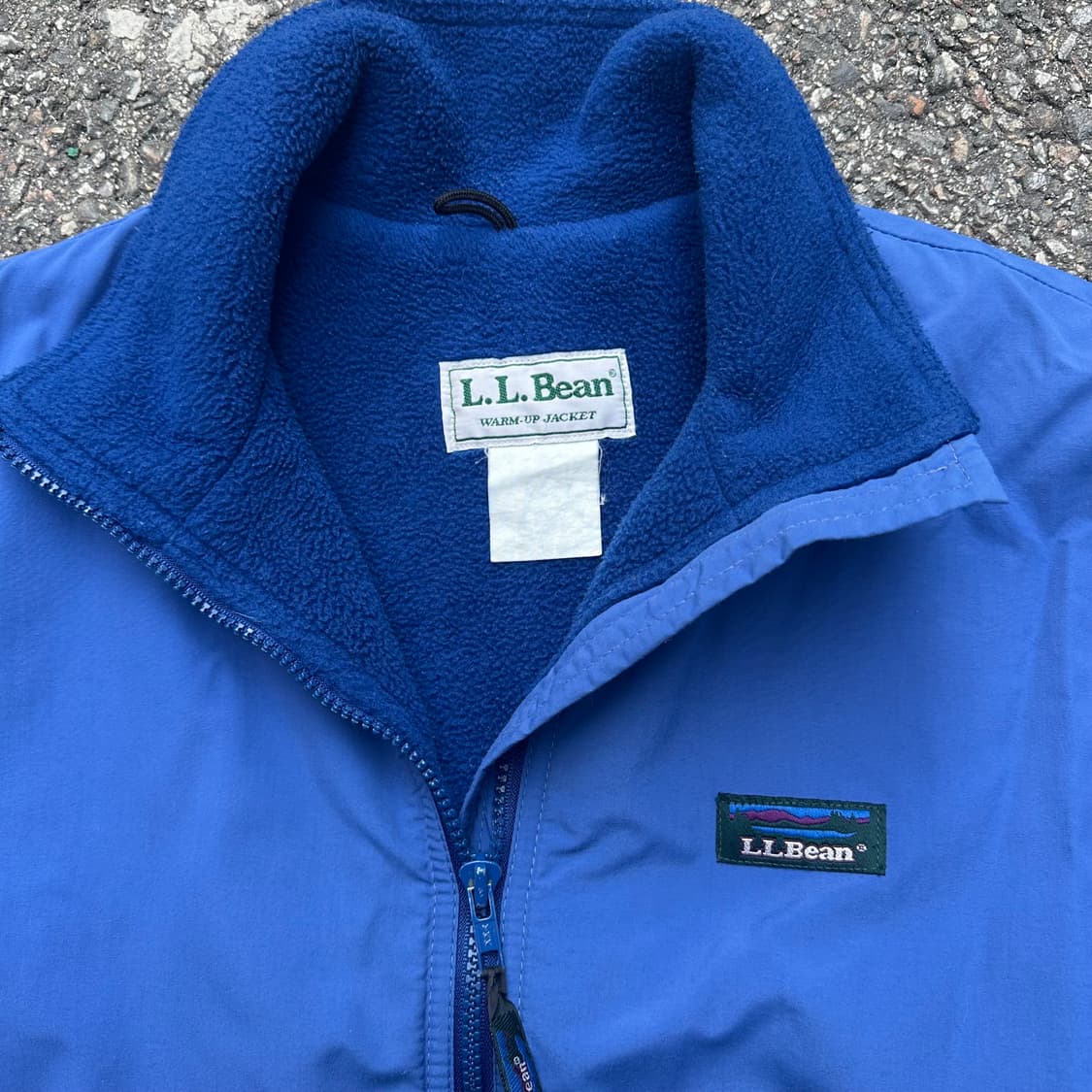 빈티지 90s 엘엘빈 플리스 웜업 자켓  상품이미지3