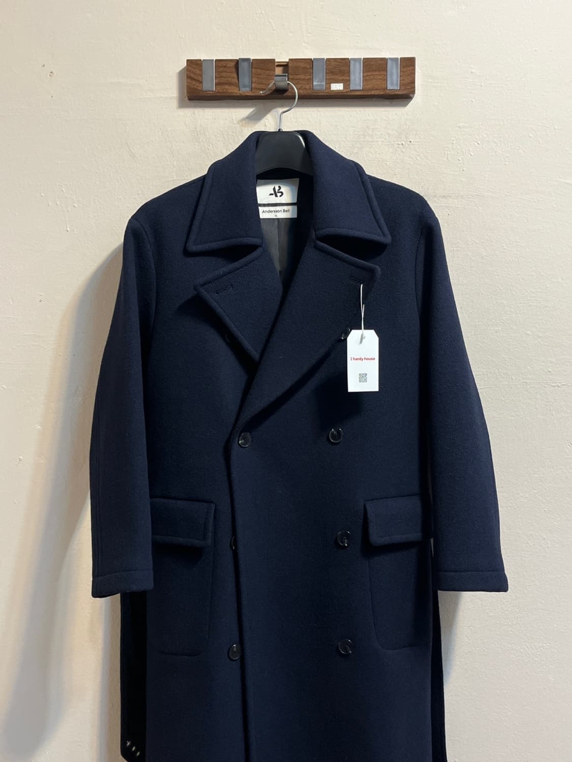 앤더슨 벨 울 더블 브레스티드 코트 상품이미지2