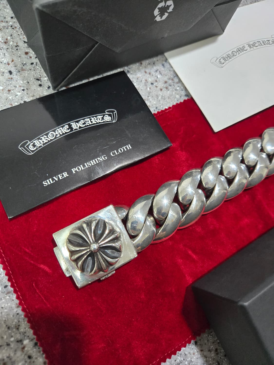 크롬하츠 CH플러스 엑스라지 박스 팔찌(정품) 상품이미지2