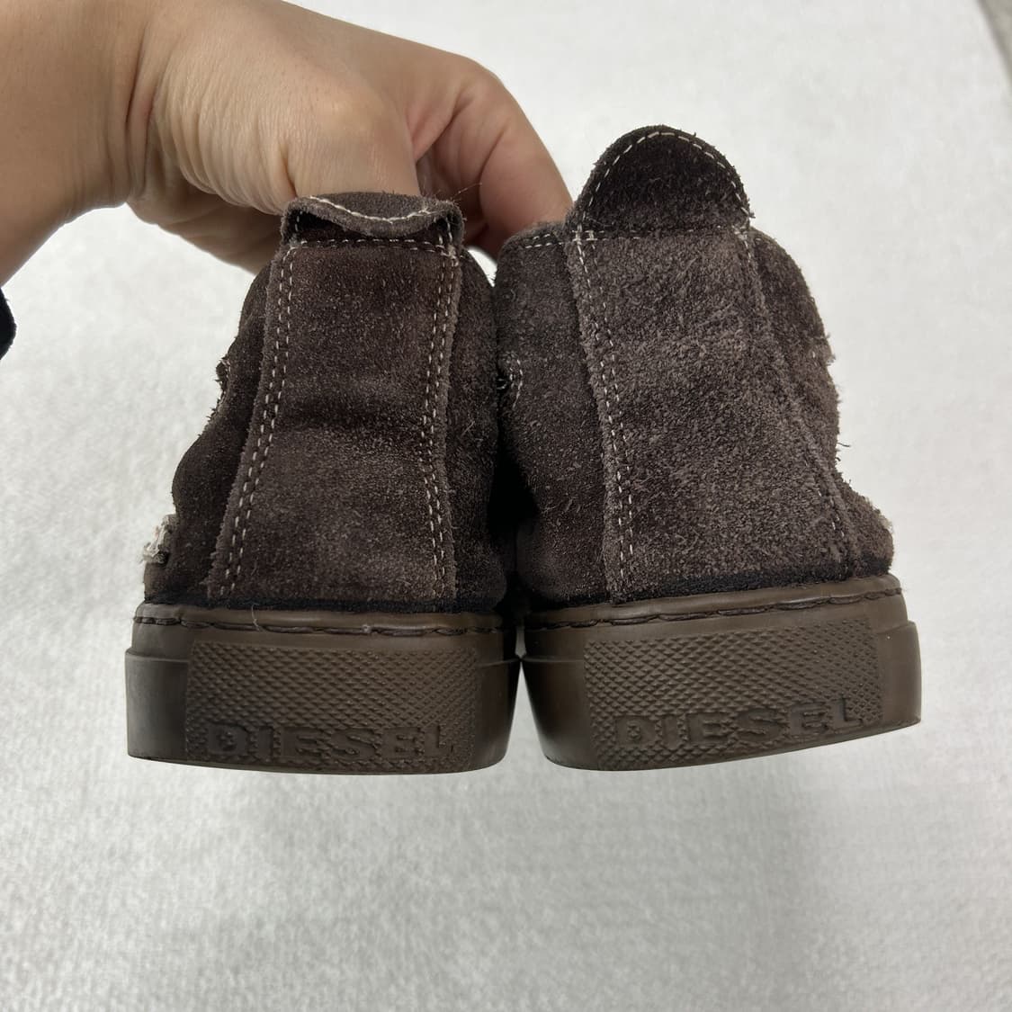 디젤 스웨이드 브라운 스니커즈 Jp280 상품이미지3